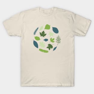 Leaves of NC - Circle T-Shirt